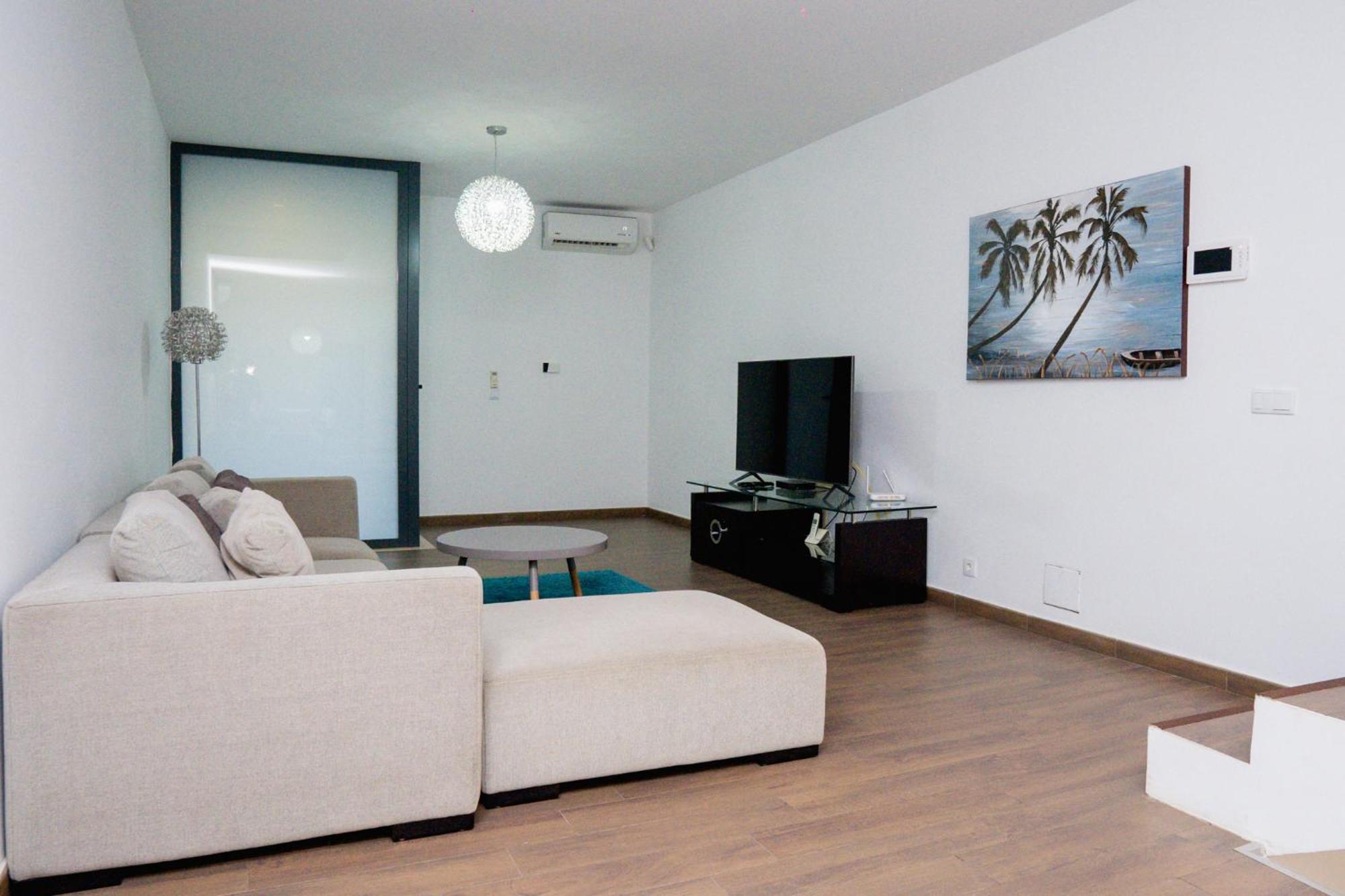 Villa Santiago Praia Bagian luar foto